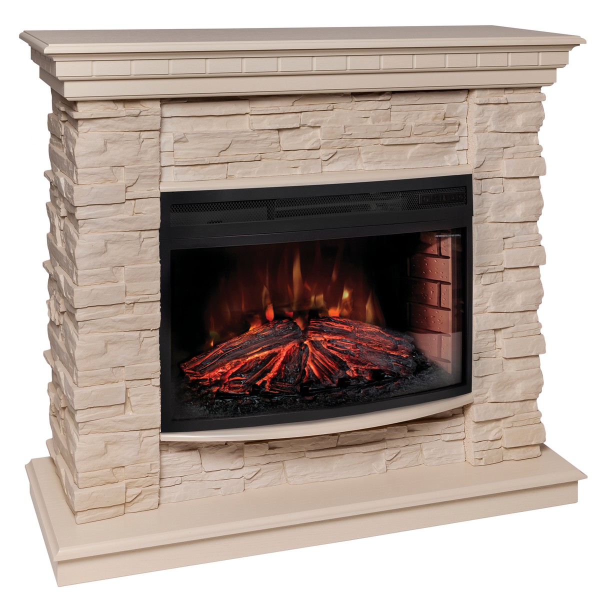 Электрокамин RealFlame Elford 25 WT с очагом Firefield 25