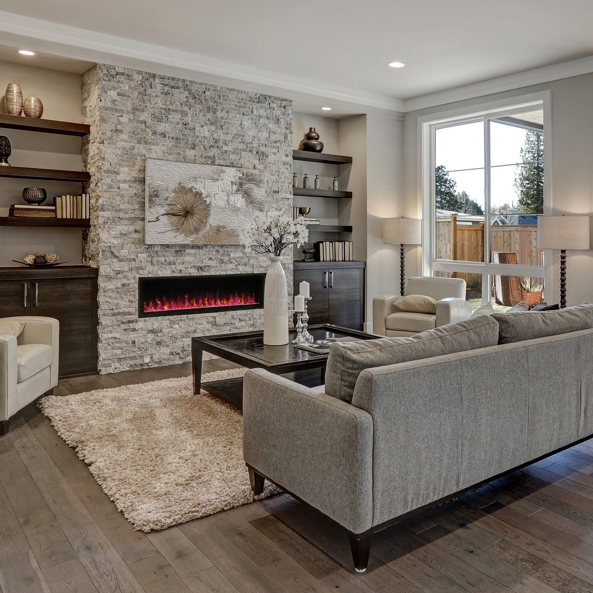 Линейный электроочаг Realflame Saphir 50