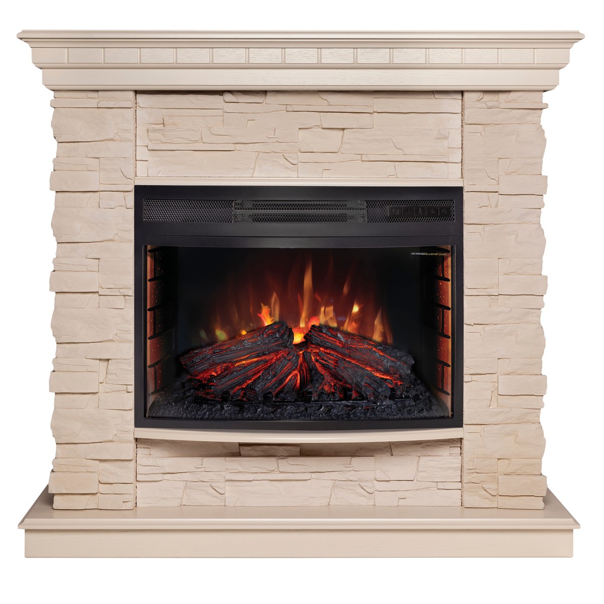 Электрокамин RealFlame Elford 25 WT с очагом Firefield 25