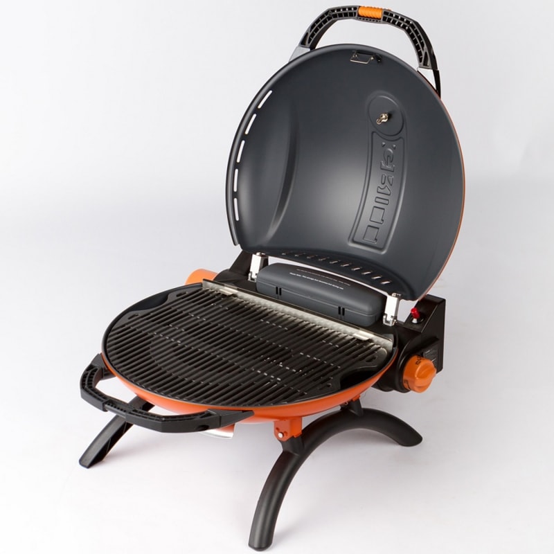Газовый мобильный гриль O-GRILL 800T orange + адаптер А