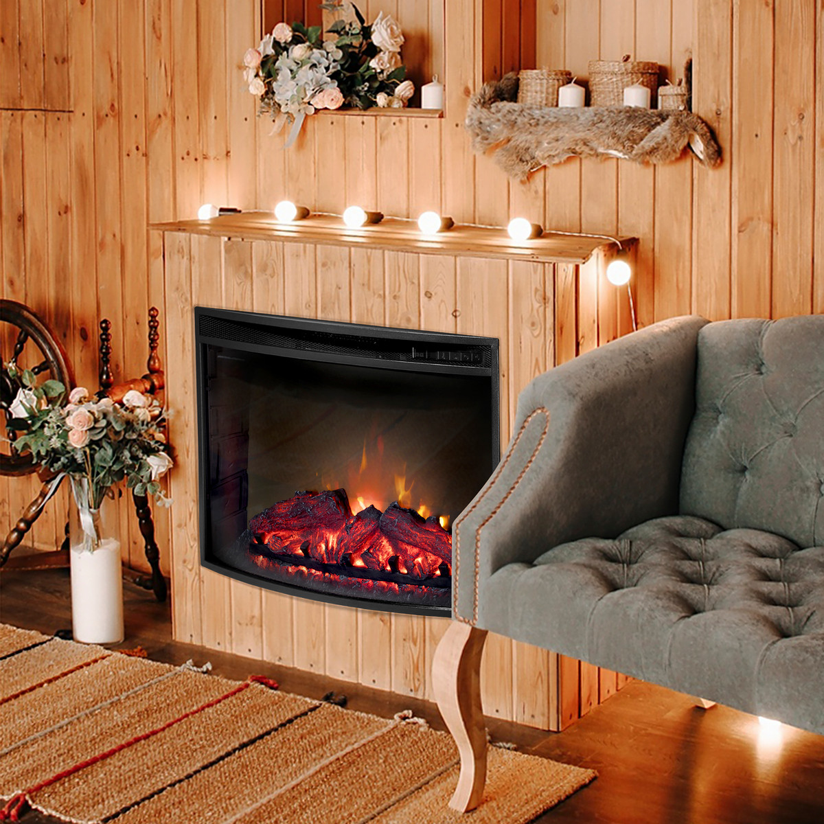 Электроочаг 2D RealFlame Evrika 25,5