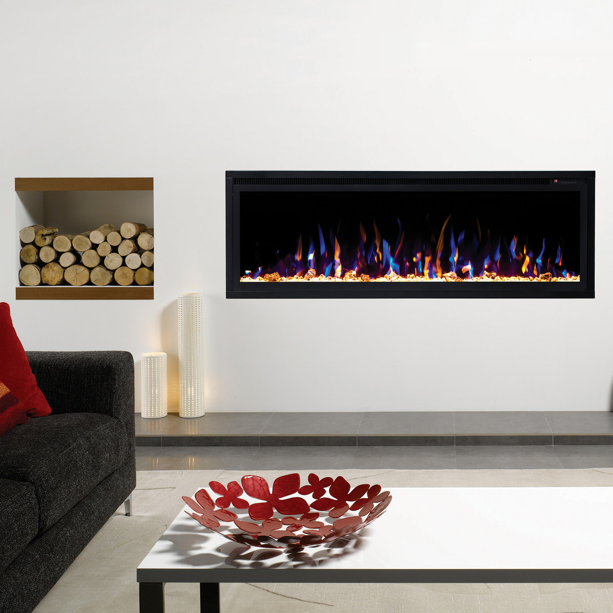 Линейный электроочаг Realflame Saphir 50