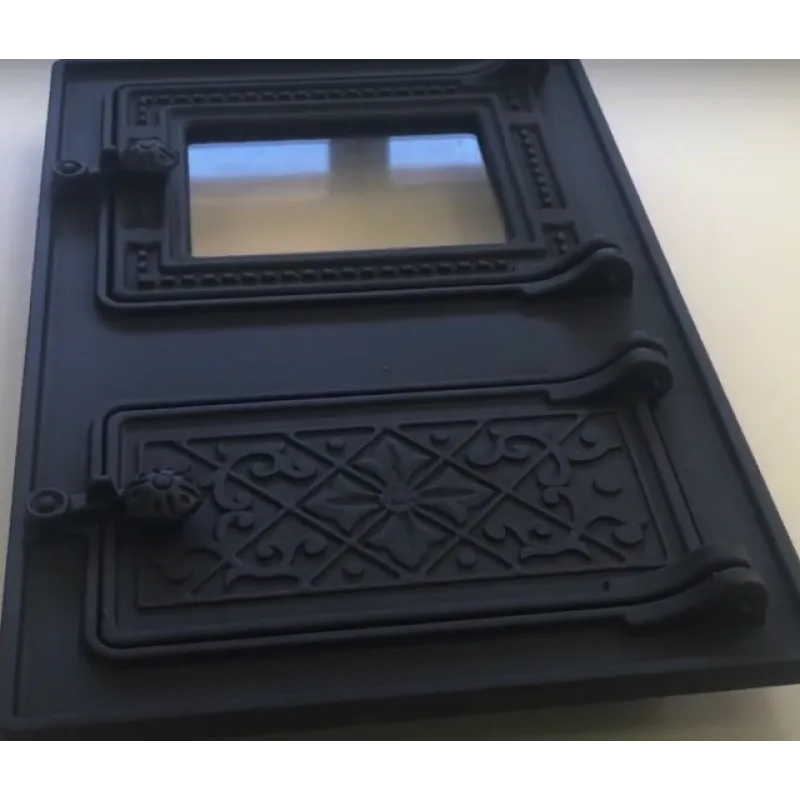 Печной портал ПДТ-4.1С, "Варвара", со стеклом