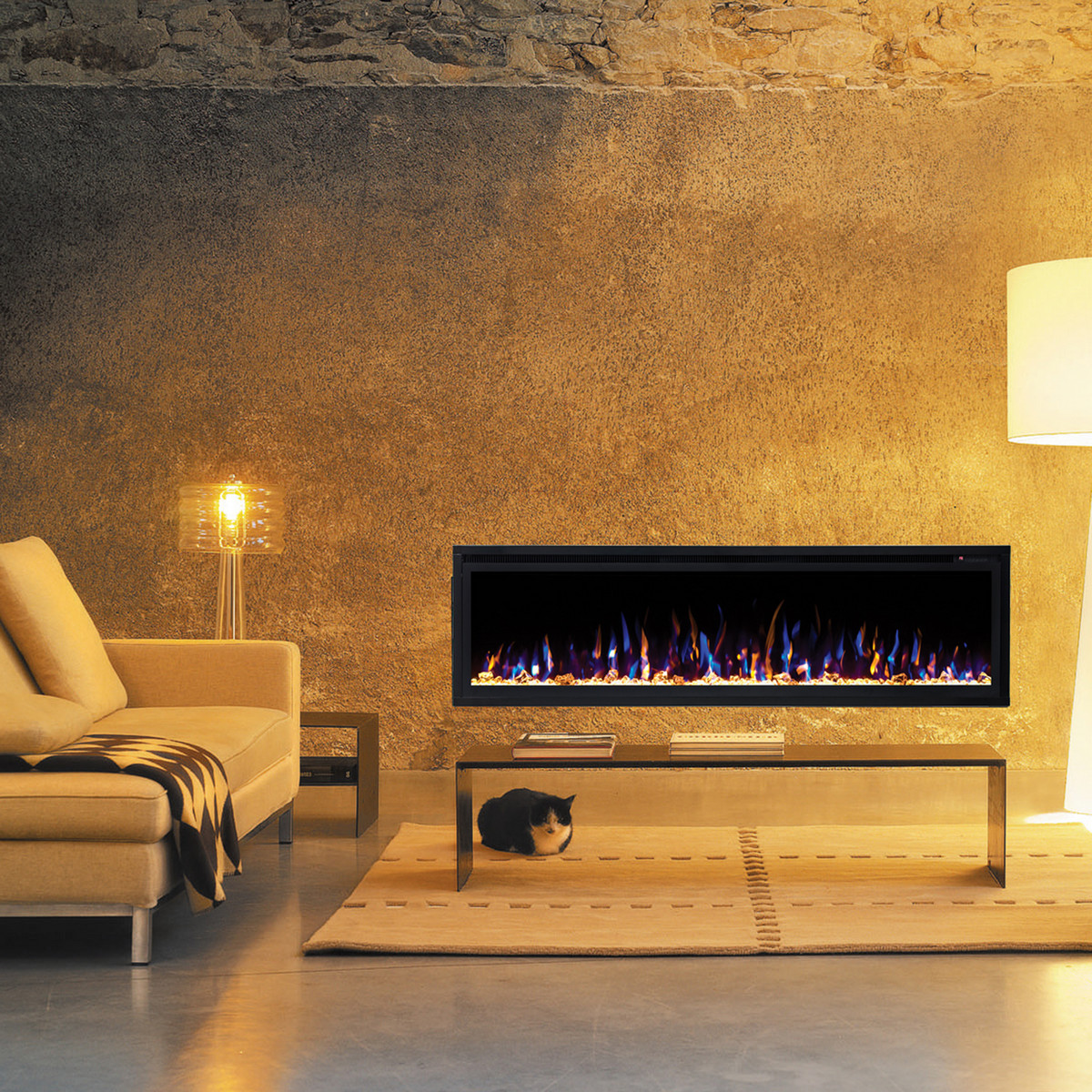 Линейный электроочаг Realflame Saphir 60