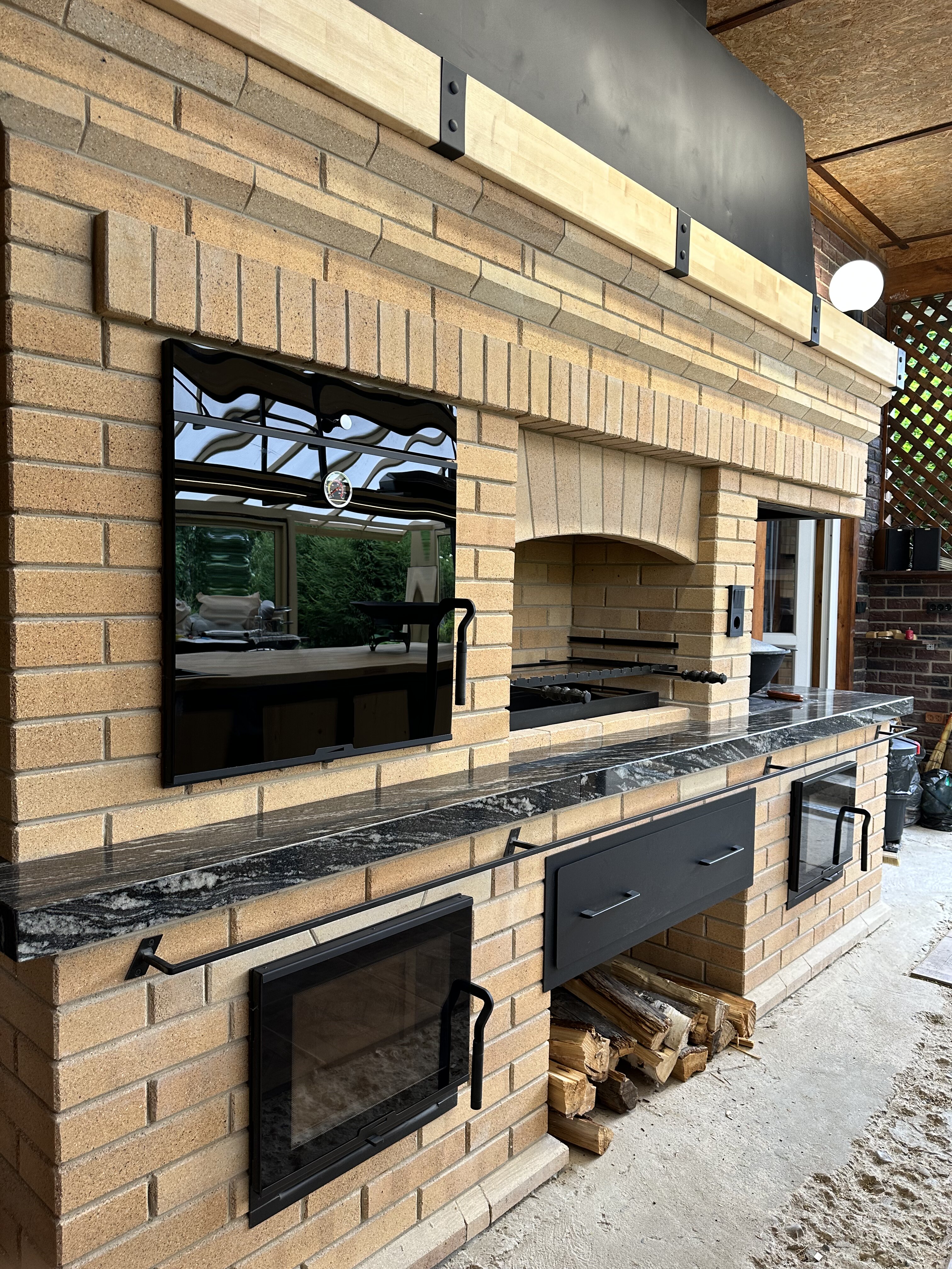 Коптильня встраиваемая "Премиум"