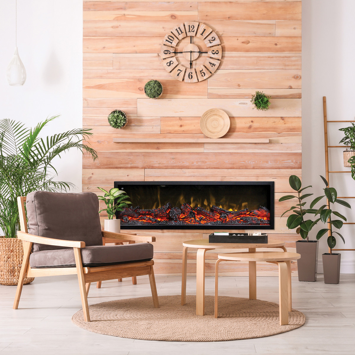 Линейный электроочаг Realflame Beverly 1000