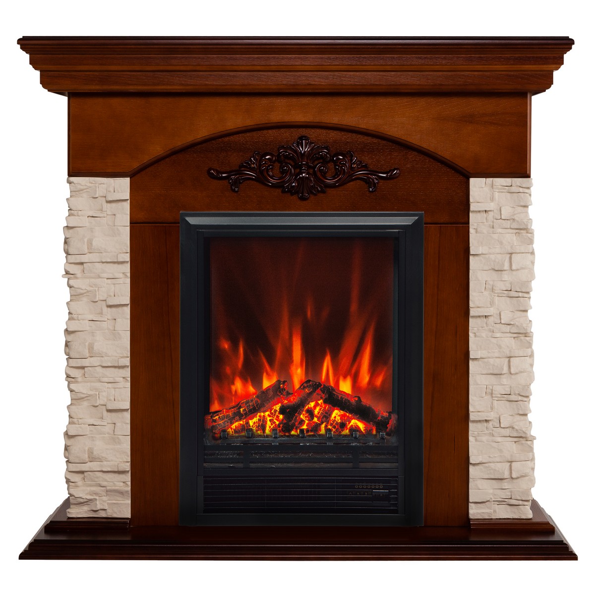 Электрокамин RealFlame Neapolis NT с очагом Eugene