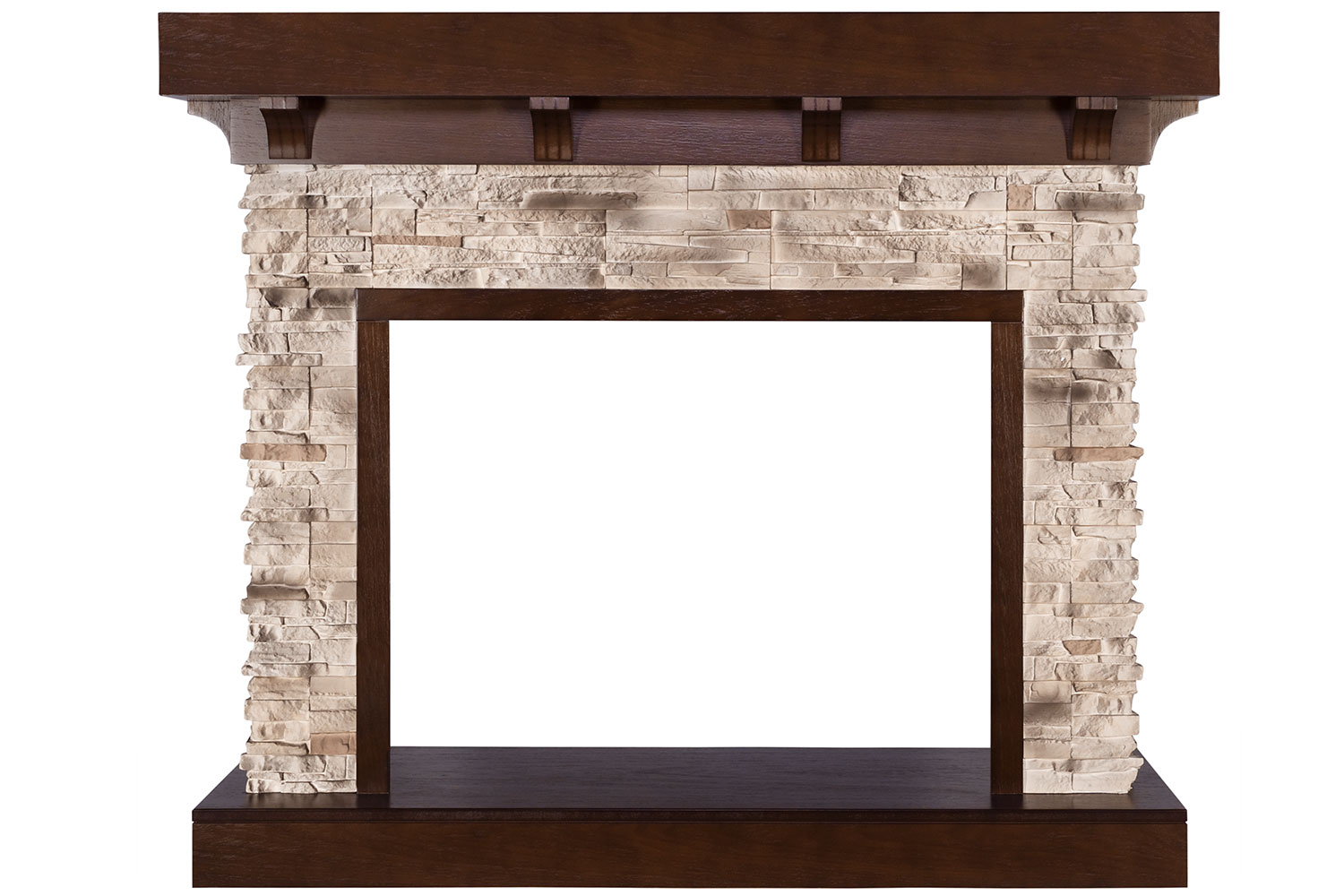 Электрический камин Royal Flame Chalet - Темный дуб с очагом Vision 28 EF LED FX