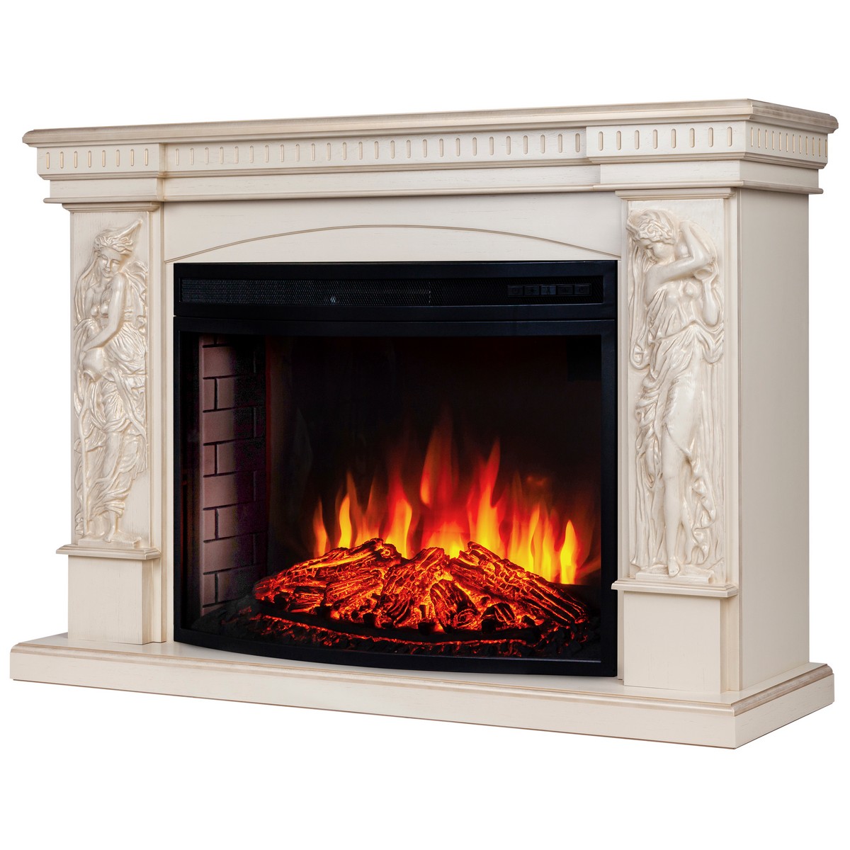 Электрокамин RealFlame Diva 33 WT-619G с очагом Firespace 33