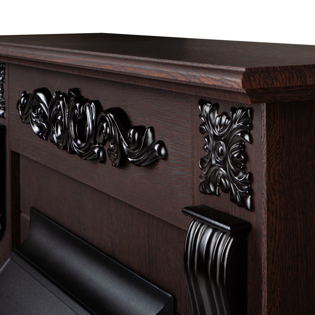 Электрический камин RealFlame Dominica DN с очагом 3D Oregan