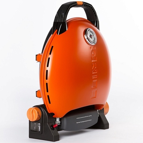 Газовый гриль O-GRILL 700T orange + адаптер А